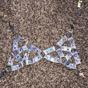 Rave bra top